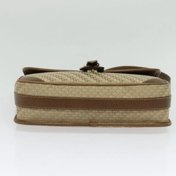GUCCI Shoulder Bag Canvas Beige Gold 001 113 0613 Auth ep10753 - Picture 9 of 14